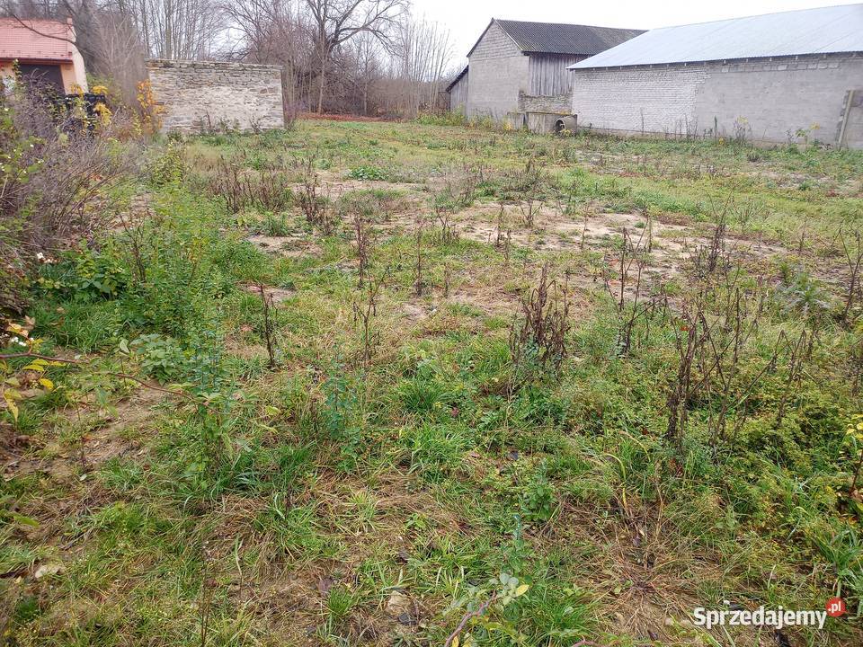 działka budowlana Gliniec
