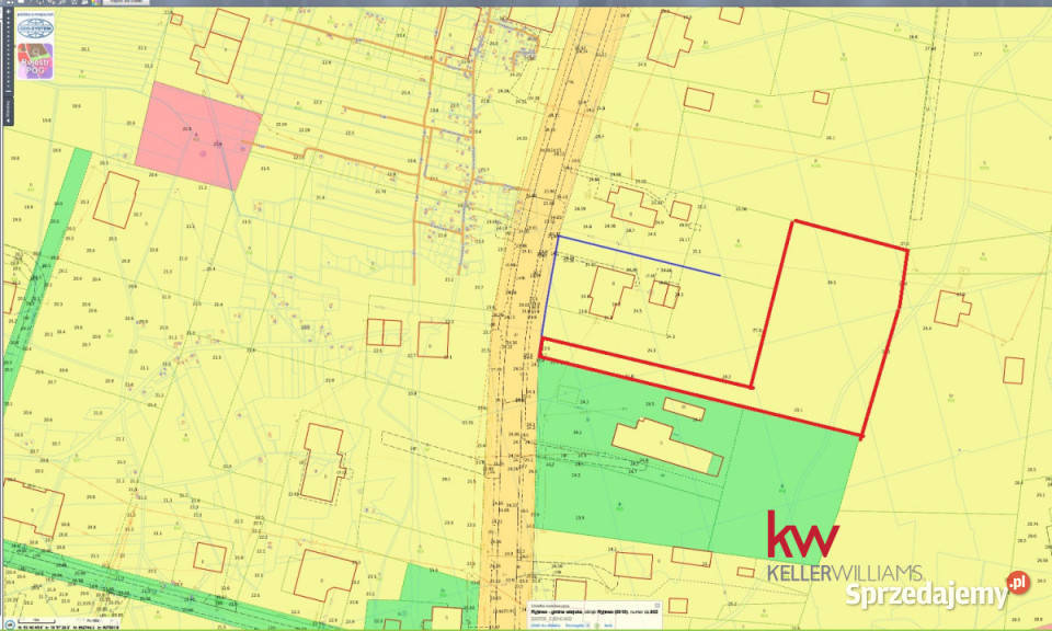 sprzedaży działki Ryjewo 2000m2 sprzedam