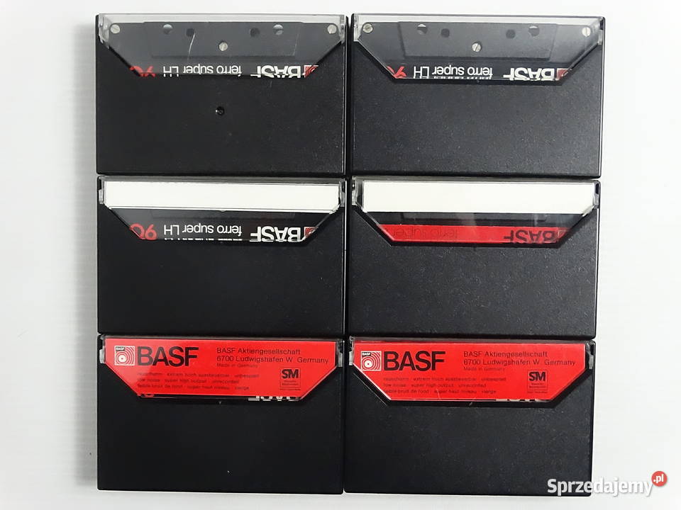 Kasety BASF Ferro Super LH 90 Stan kaseta Biłgoraj sprzedam