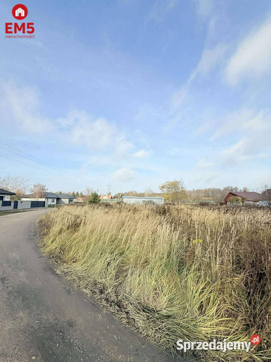 Działka Zalesiany 900m2 prąd sprzedam