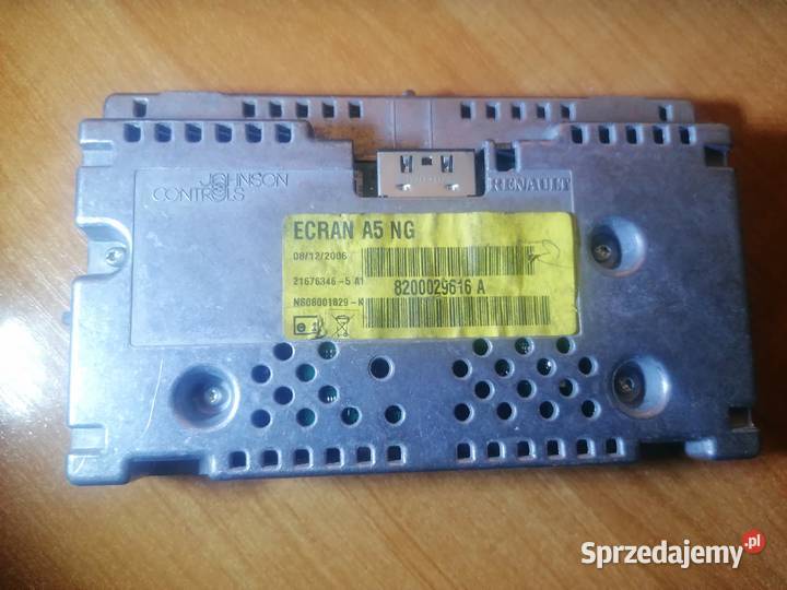 wyświetlacz LCD ekran 8200029616A Renault Espace Wyposażenie elektryczne