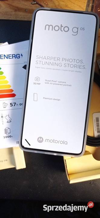 NOwy MOTOROLA MOTO G05 XT25233 Bydgoszcz sprzedam