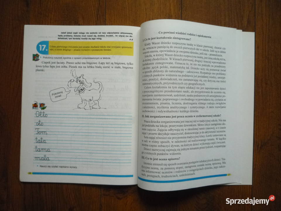 Ja i moja szkoła Klasa 1 część 1 Domowniczek Mac zachodniopomorskie Szczecin sprzedam