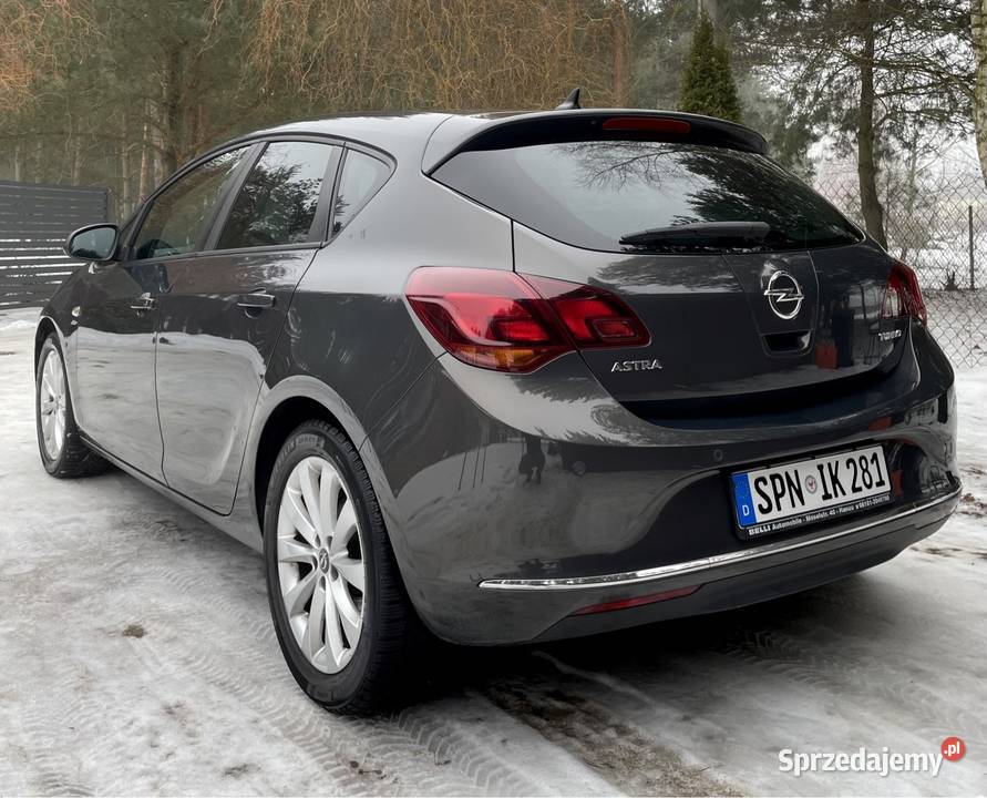 Opel Astra J NAVI Podgrzewana kierownica i Płońsk