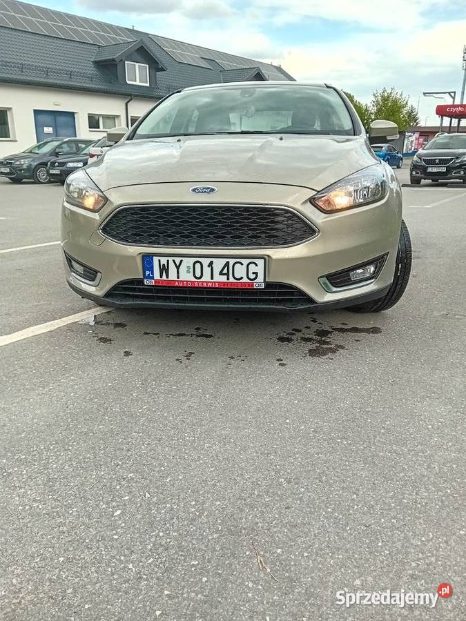 Ford Focus 16 125 2015 82 przebieg nieuszkodzony lubelskie Ryki