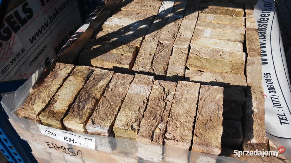 Cegła holenderska 950 jasna ręcznie formowana Baranowo sprzedam