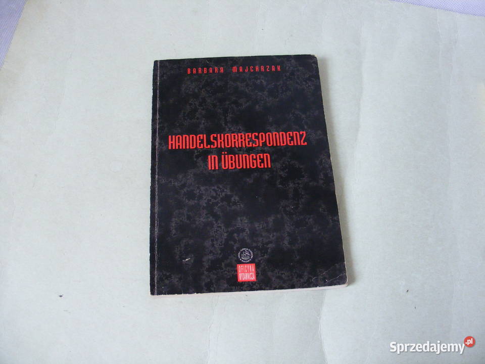 Handelskorrespondenz in Ubungen Majchrzak Oborniki Śląskie sprzedam