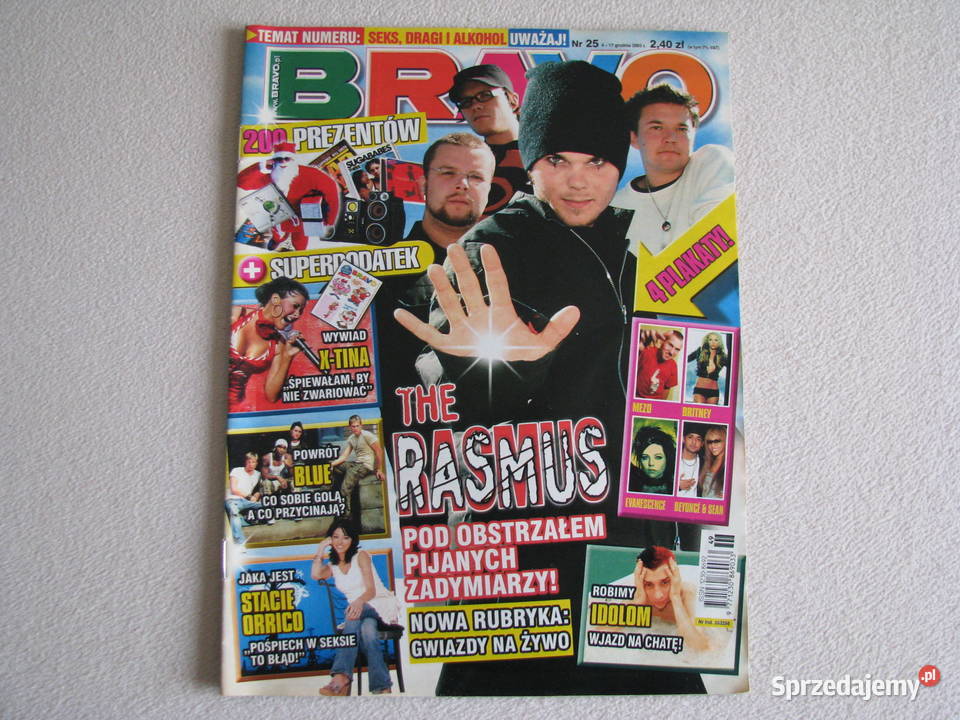 Magazyn Bravo Bravo Girl Popcorn z 2003 r z Brzegi sprzedam