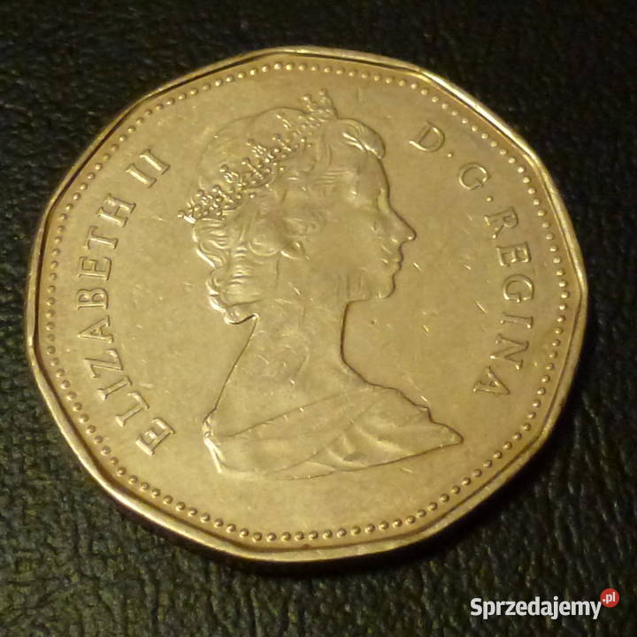 Moneta 1 dolar 1989 r Elżbieta II moneta z Warszawa