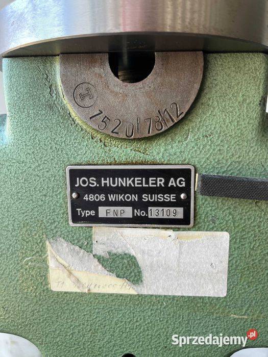 Prasa Introligatorska JOS HUNKELER AG TYPFNP Tuliszków