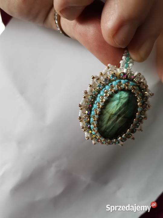 Labradoryt zawieszka beading Częstochowa