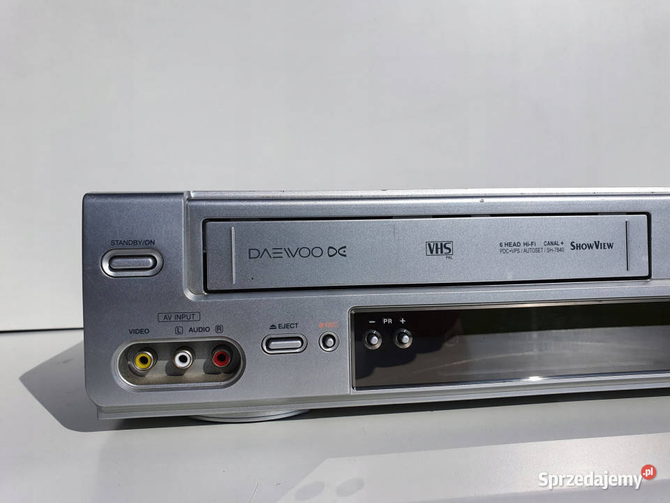Video DVD kombo Daewoo SH7840 6 head stereo wielkopolskie Międzychód
