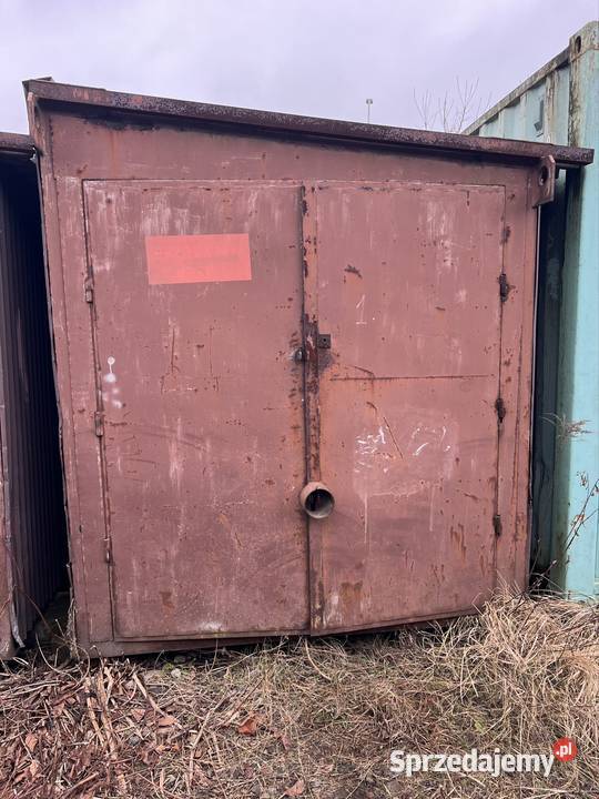 Kontener magazyn garaż blaszany warsztatowy Wrocław sprzedam
