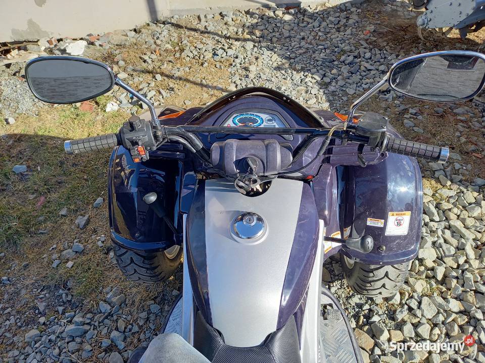 Quad GS Moon 2603 homologacja L7e 40km Mszana Dolna