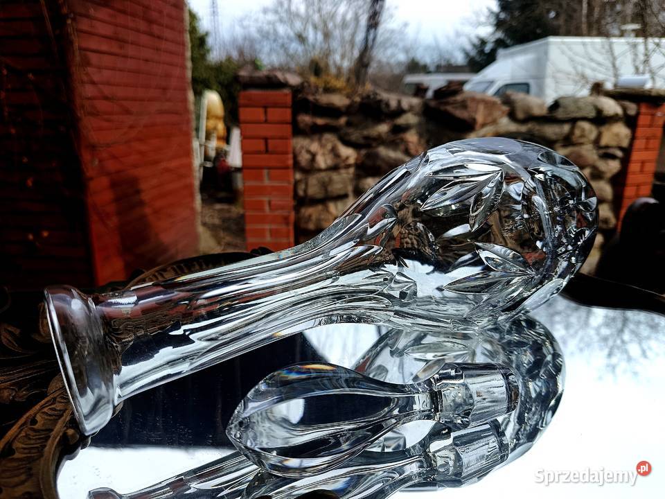 Duża Karafka kryształowa Klenica sprzedam