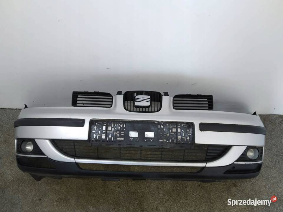 ZDERZAK PRZÓD SREBRNY LEON I Seat Toledo II Rok produkcji 2000