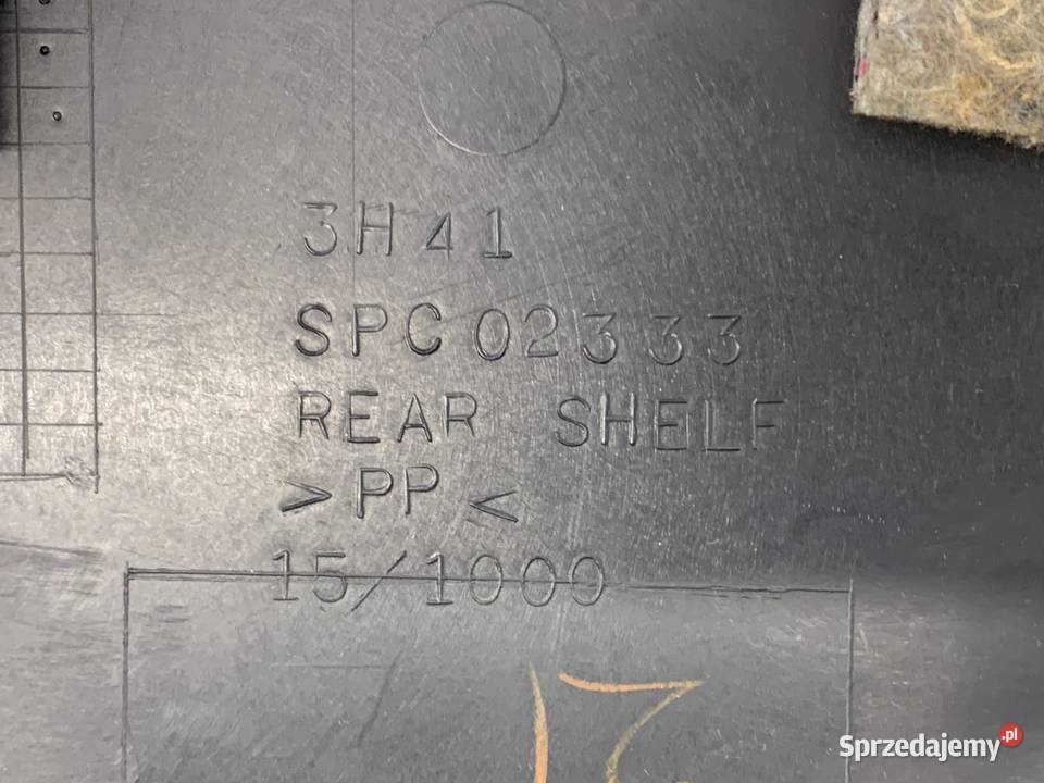 PÓŁKA TYŁ MITSUBISHI LANCER VIII SedanLimuzyna sprzedam