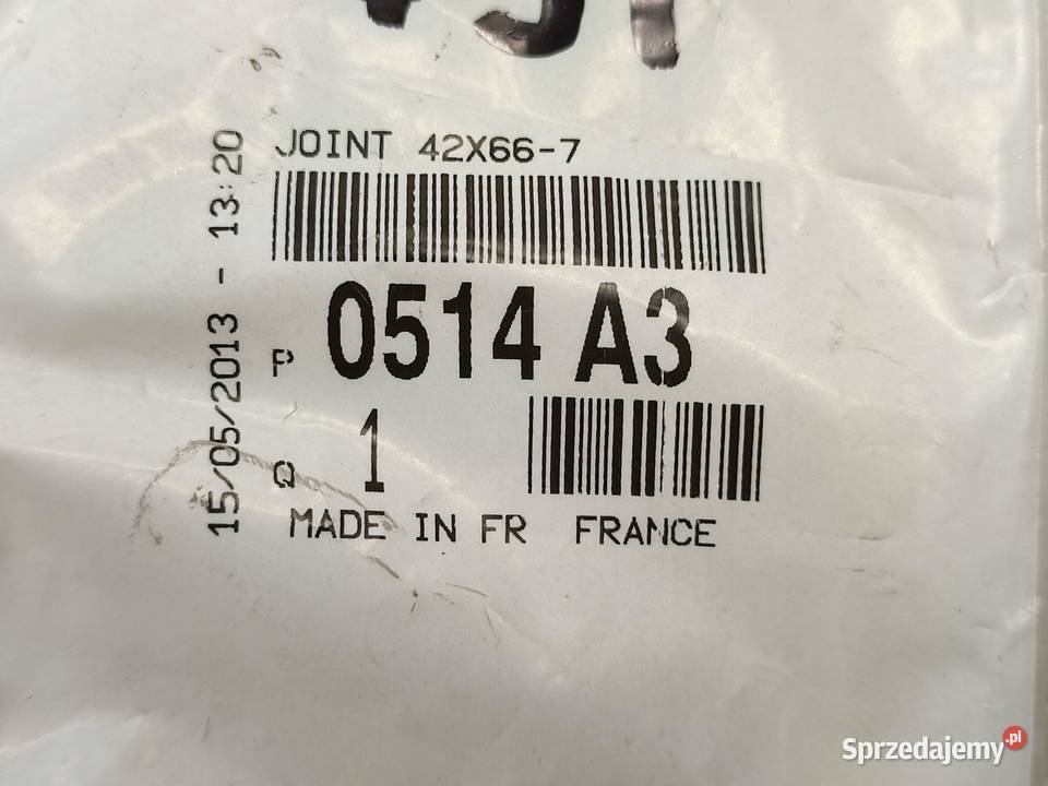 USZCZELNIACZ WAŁU KORBOWEGO CITROEN PEUGEOT 11