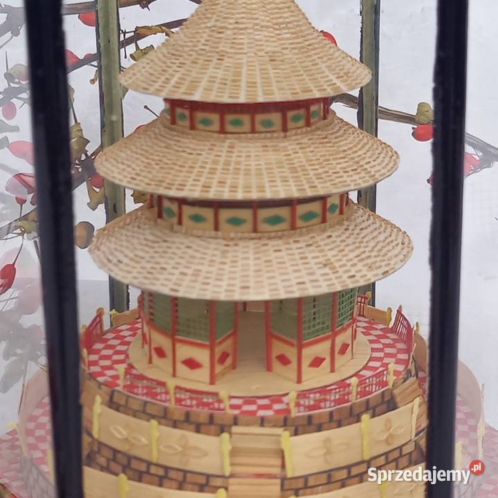 Japońska diorama z korka miniatura japońska mazowieckie Warszawa