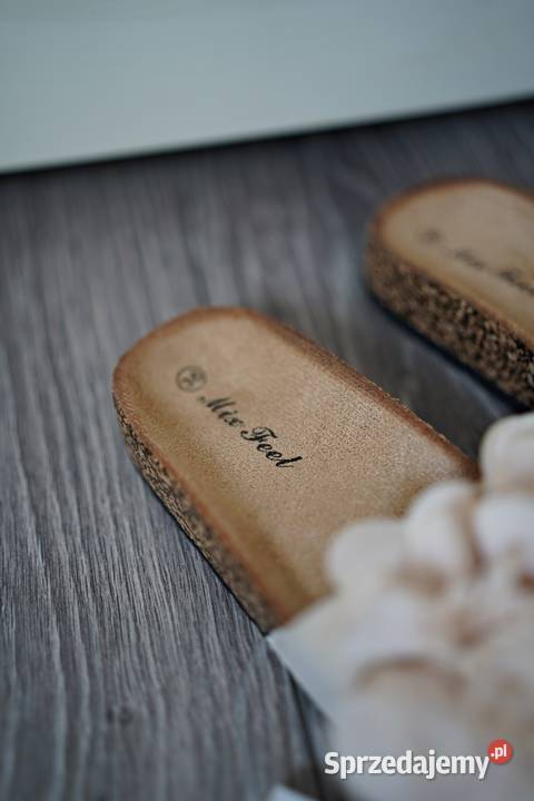 Klapki z kwiatem Mix Fell Warszawa