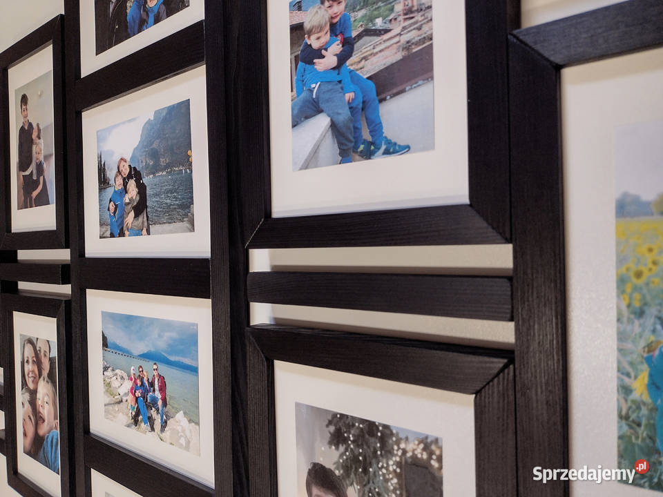 Drewniana Multirama Ramka na 10 zdjęć 15X21 Wrocław sprzedam