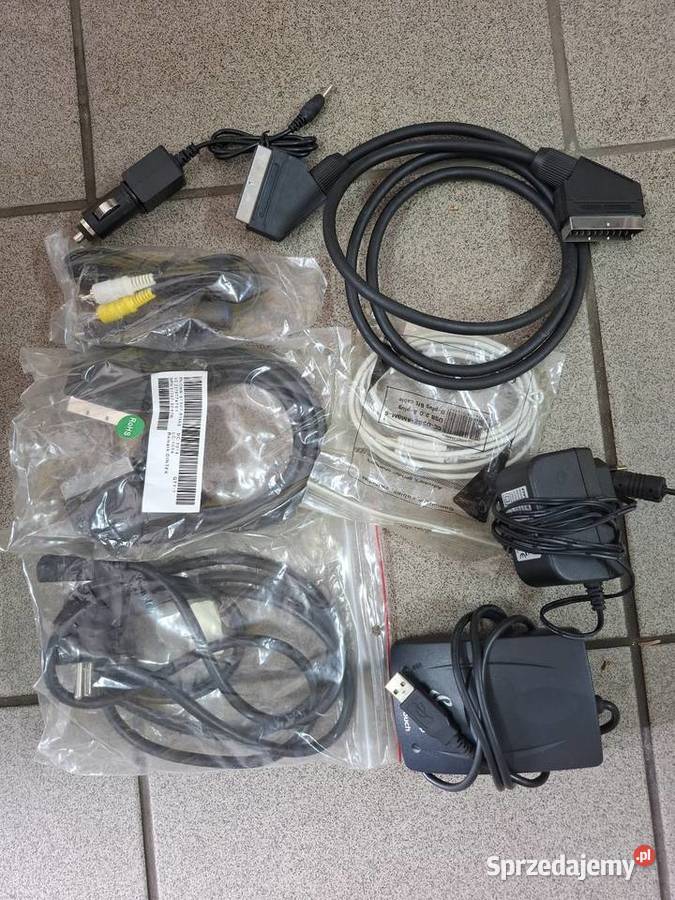 Zasilacze kabelki wtyczki sprzedam