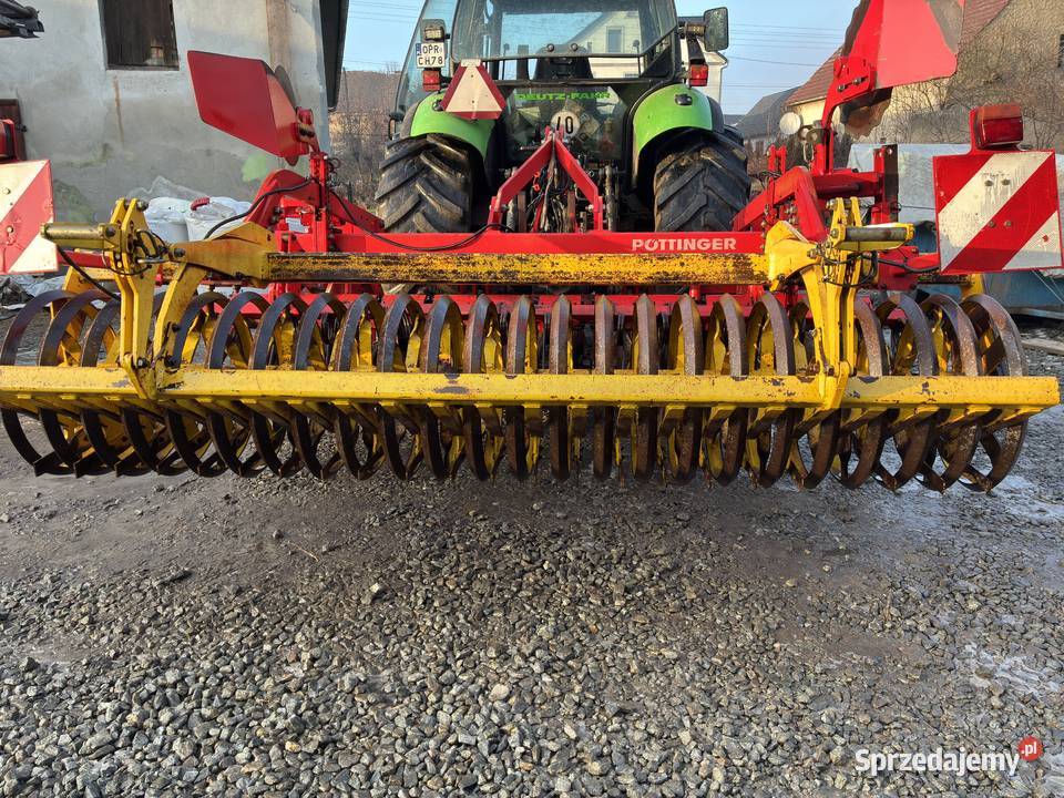 Brona talerzowa talerzówka Pottinger Terradisc Biała sprzedam