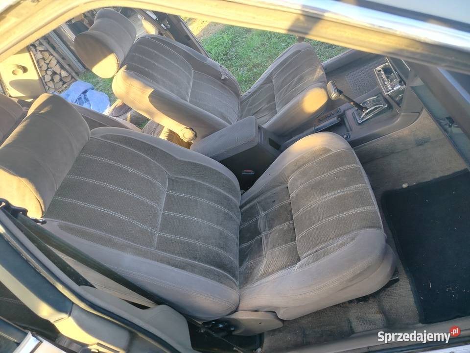 Ford Granada Ghia wnętrze welur brąz podkarpackie Rzeszów