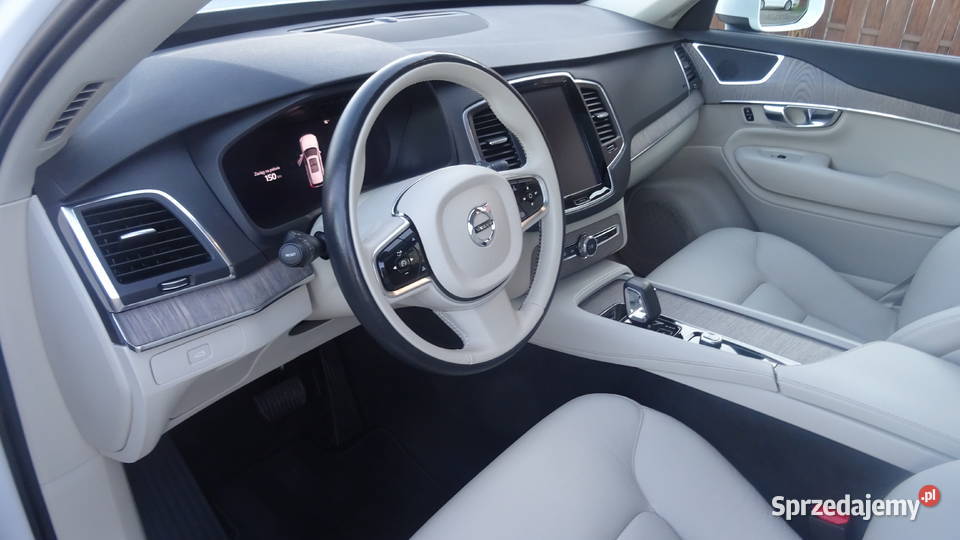 Volvo xc90 b6 benzyna 314 2023r 4x4 7 osobowe automatyczna lubelskie Chmielek
