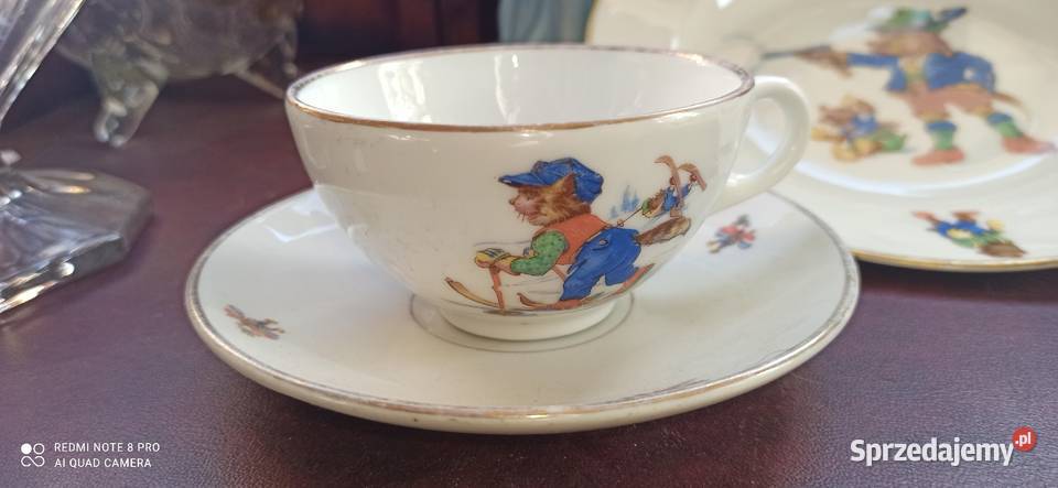 Komplet śniadaniowy dziecka z postaciami z bajek Gdańsk