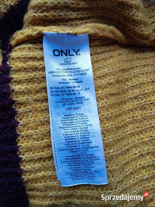 Sweter w pasy kolorowy damski Pigalle M wielkopolskie Ostrów Wielkopolski