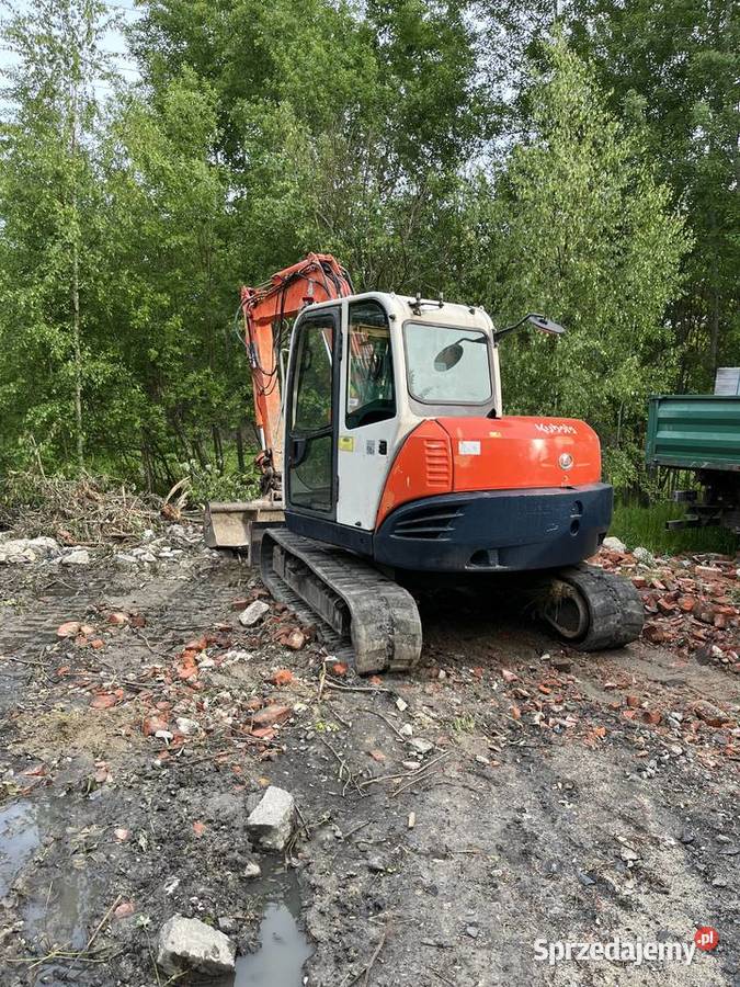 Koparka Kubota kx080 minikoparka 8 ton śląskie Gliwice sprzedam