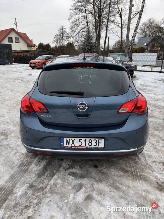Opel Astra 14T Benz HB welurowa tapicerka mazowieckie Okuniew