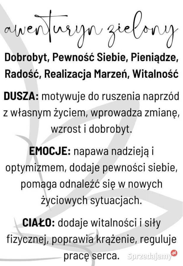 Bransoletka Awenturyn Zgierz