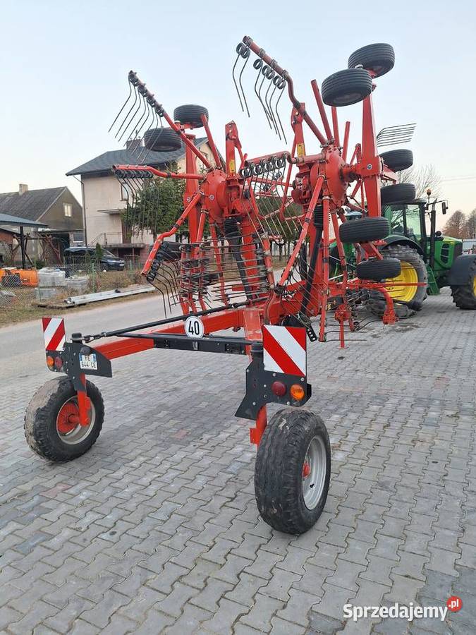 Zgrabiarki dwukaruzelowe Sprowadzone kuhn Łomża