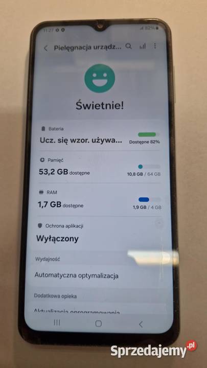 SMARTFON SAMSUNG GALAXY M13 4 GB 64 GB 4G LTE Łódź