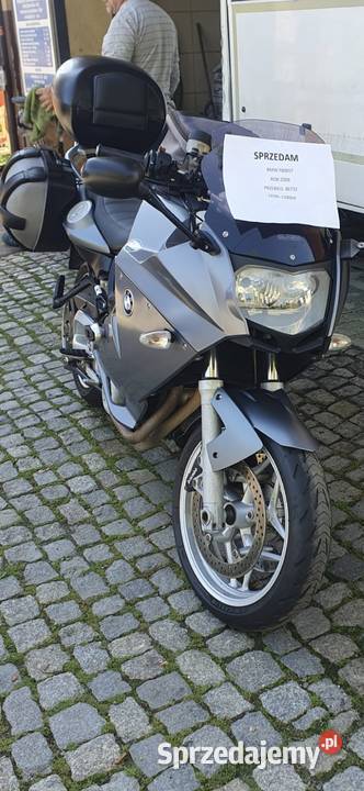 BMW F800ST z oryginalnymi kuframi kufry Bukowina Tatrzańska