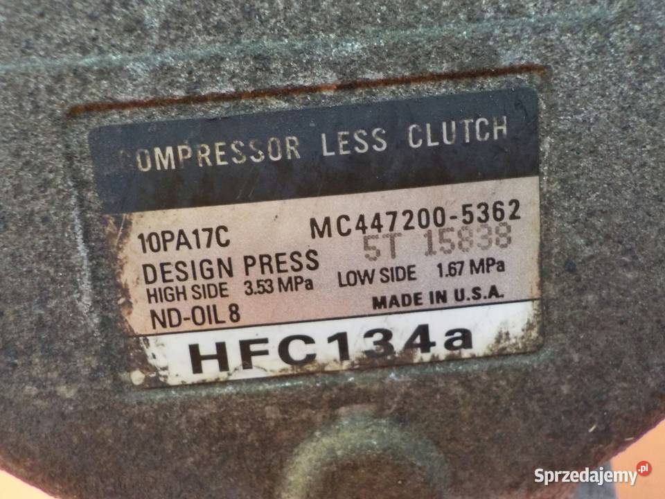 CHEROKEE 40 B sprezarka klimatyzacji 4472005362 osobowe mazowieckie Suków
