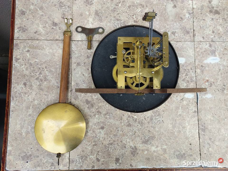 Stary 100 letni zegar ścienny Junghans piękny Tczew sprzedam