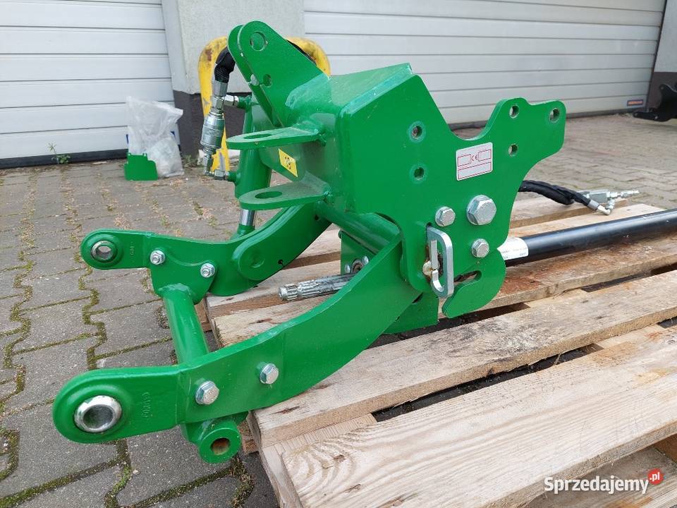 Przedni podnośnik TUZ Wałek WOM John Deere 1023E wielkopolskie Łubowo sprzedam