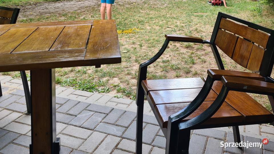Stoliki krzesła ogródek piwny 8 kompletów Lublin sprzedam