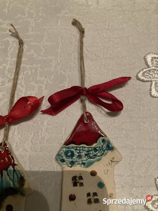 Domki Zawieszki Ceramiczne Wykonane Ręcznie 2 Pozostałe Czerwionka-Leszczyny