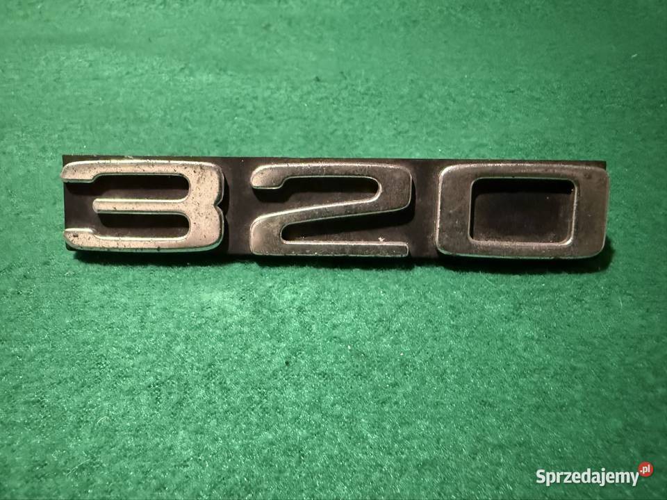 Emblemat atrapy przód BMW e21 320 śląskie Mszana