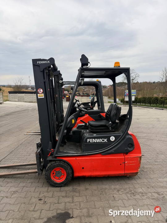 wózek widłowy elektryczny LINDE E16C02 Triplex łódzkie Działoszyn