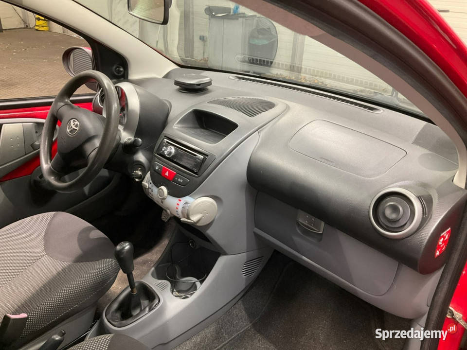 Toyota Aygo 5 drzwi niski przebieg klimatyzacja Hatchback Wejherowo
