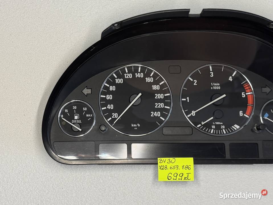 LICZNIK ZEGARY PRĘDKOŚCIOMIERZ BMW 7 E38 mazowieckie