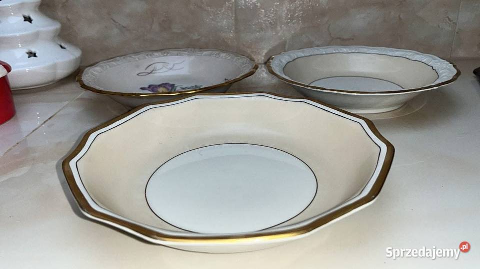 Salaterki Miseczki Sygnatura logo firmy pomorskie Gdańsk