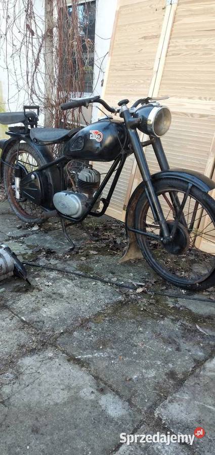 Csepel 125z 1957r sprowadzony z dokumentami uszkodzony Skarżysko-Kamienna
