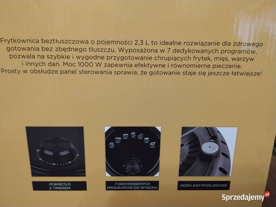 Frytkownica beztłuszczowa Łódź