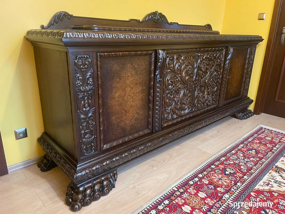 Piękna Stylowa Komoda na Lwich Łapach 270 Antyk Meble Kluczewo